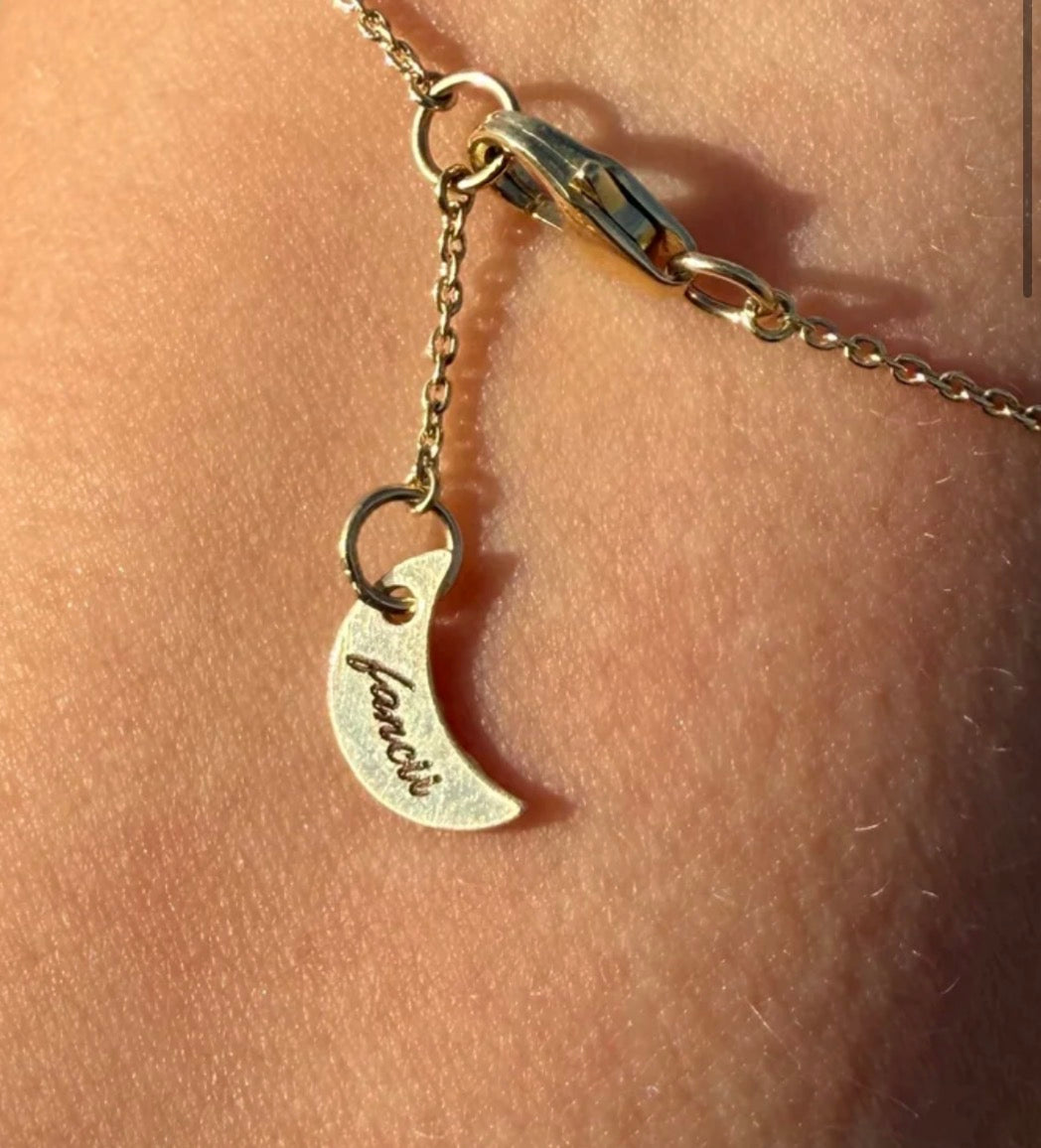 14K Vintage Jelly Opal Horseshoe Pendant