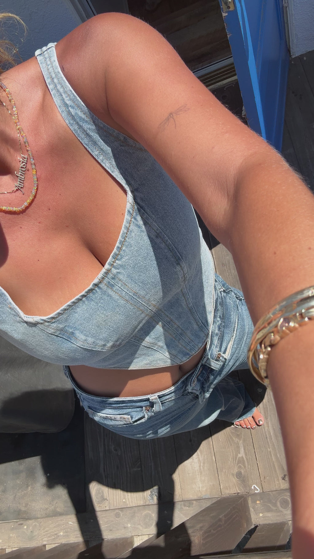 14K Golden Opal Necklace