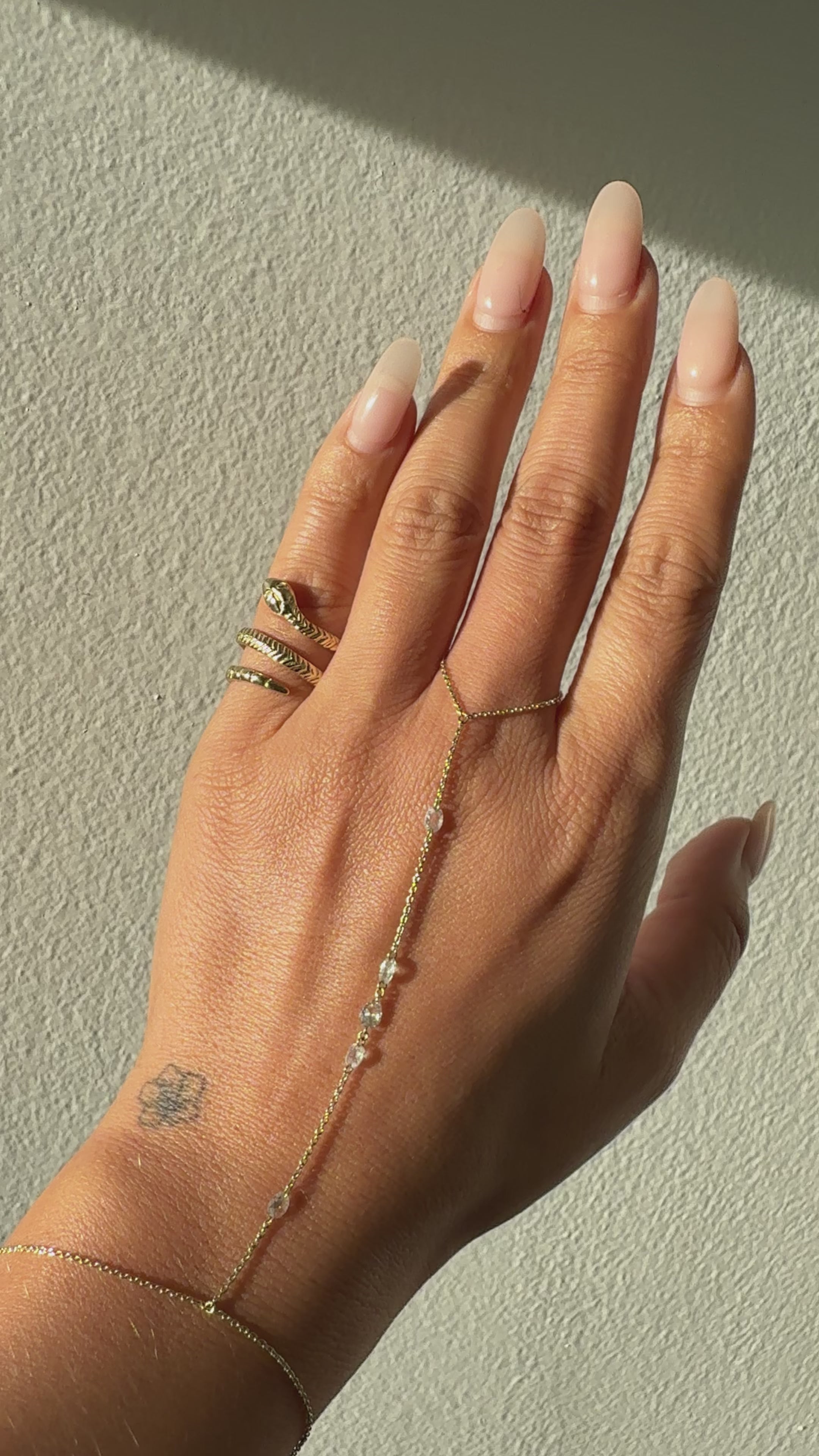 14K Goddess Serpent Ring